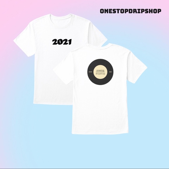 OneStopDripShop Record Tee - Picture 1 of 2